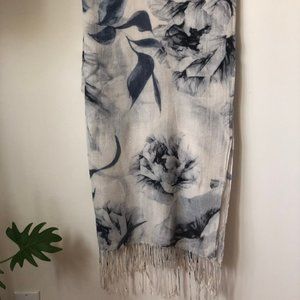Floral Scarf/Wrap